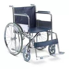 Silla De Ruedas Adulto Economica Plegable Cromada Nuevas