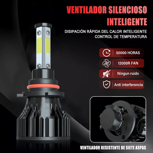 9005 H7 Kit De Focos Led De 4 Lados 110w 11000lm Para Mazda Foto 4