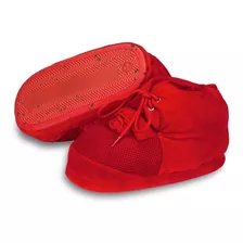 Pantufa 3d Importway Sneaker Basquete Vermelho Infantil/adul