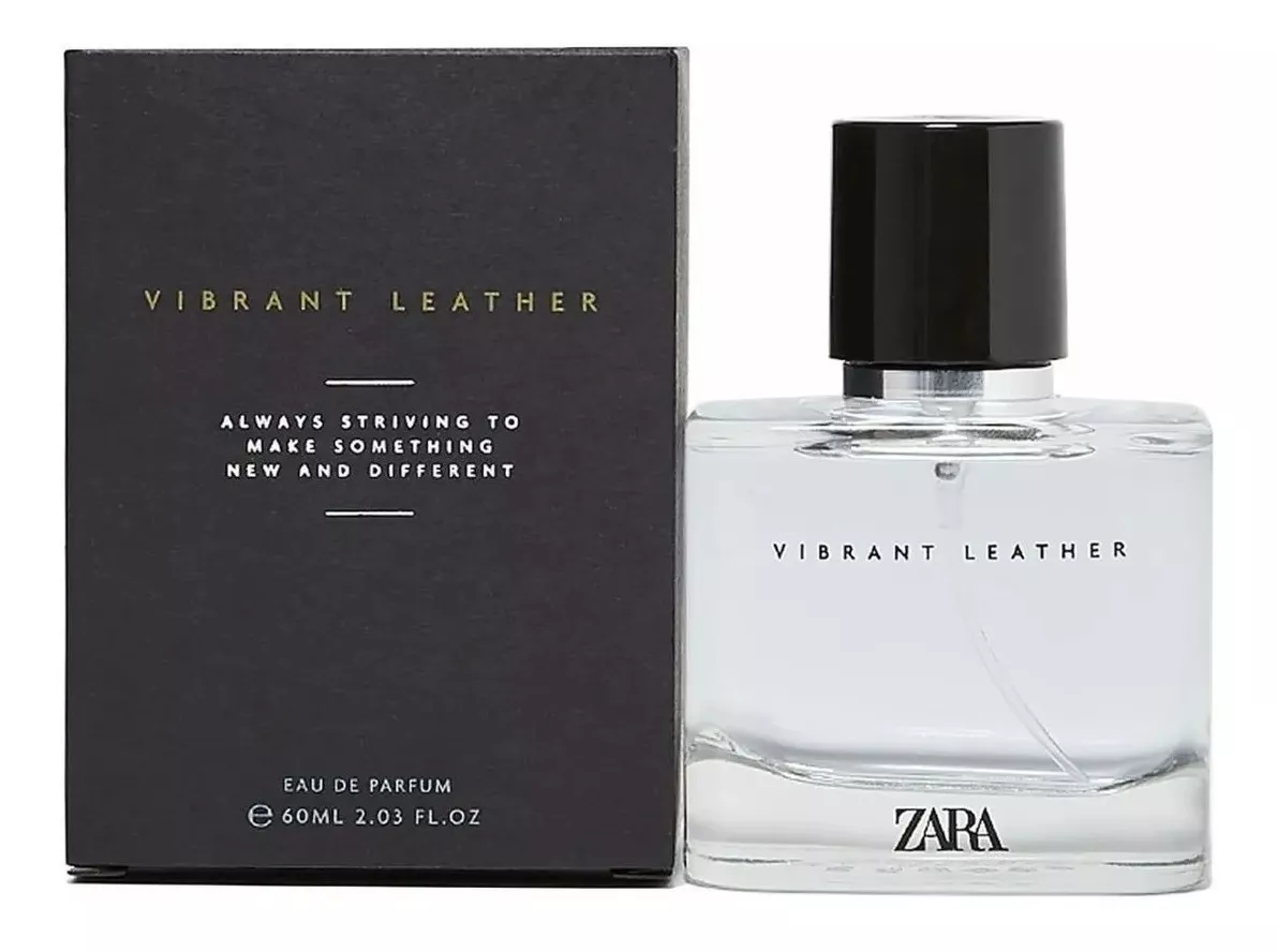 Zara Vibrant Leather Eau De Parfum 60 ml Para Hombre