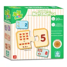 Jogo Educativo De Encaixe Descobrindo A Matemática - Nig