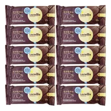 Kit 10 Chocolates 70% Cacau Sem Açúcar Sem Lactose Laciella