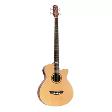 Baixolão Strinberg Sb240c Ns 4 Cordas Elétroacústico Natural