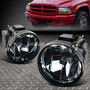 Fit 13-16 Dodge Dart Fog Lights Bumper Lamps Pair W/ Bul Jjd