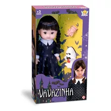 Boneca Vavazinha+mãozinha+fantasminha (inspiração Wandinha)