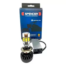 Lâmpada Do Farol H4 / H6 Led (6 Leds) C/reator Titan Spencer