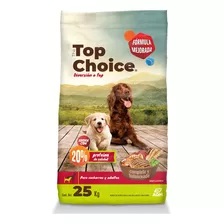 Alimento Seco Top Choice En Bolsa De 25kg Para Perro