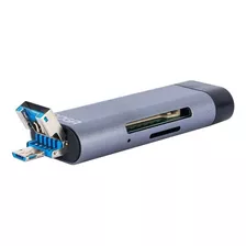 Lector De Tarjetas De Memoria Noga Multifunción Usb Tipo C