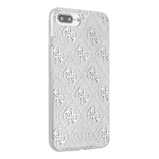  carcasa Guess P/iPhone 7+/ 8+ Silver Guhci8lpcu4glsi