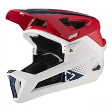 Capacete Leatt Mtb Enduro 4.0 Vermelho Branco Cor Vermelho/branco Tamanho Do Capacete 51/55 (s = P)