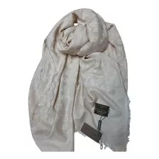 Xale Pashmina Louis V Bege 