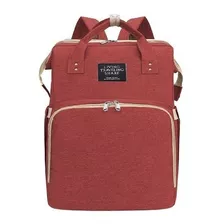 Mochila Berço Impermeável Multifunção Vermelha - Living Cor Vermelho