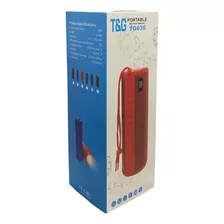 Parlante Bluetooth, Linterna, Radio/usb/microsd/aux Tg635 Color Azul Acero 5v
