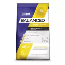 Alimento Vitalcan Balanced Control De Ph Para Gato Adulto Sabor Mix En Bolsa De 2 kg