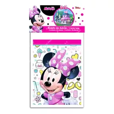 Mimi Minnie Mouse Rosa Fiesta Bolsita Para Dulces Min0m1