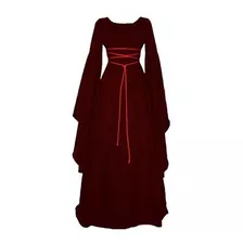 Vestido Mu Mujer Para Ropa Deportiva Medieval De Bruja