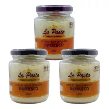 Pasta De Truta Defumada Com Damasco 240ml La Pasta Kit 3 Und