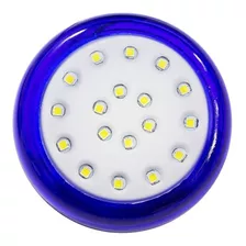 4 Led Piscina Smd Ø80mm 18w Luz 6500k + Fonte St1076