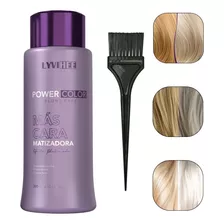 Máscara Matizadora Lyvihee 300ml Cabelo Loiro Amarelado