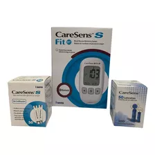 Glucómetro Caresens S + 50 Tiras + 50 Lancetas