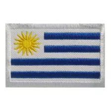 Parche Bordado Bandera Uruguay.