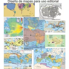 Mapas - Cartografía - Edicion - Láminas 