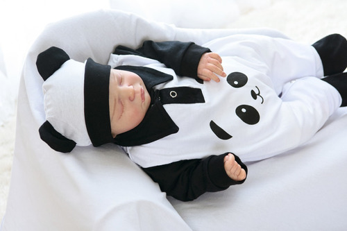 Kit Saída De Maternidade  Bebê Panda