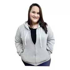 Blusa Moletom Feminina-plus Size Lisa-xg Ao Xg8-xgrandes Xg.