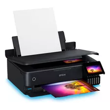 Impressora Multifuncional De Fotos Epson Ecotank L8180 Wi-fi