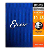 Elixir Nanoweb 12052 Cuerdas Guitarra Electrica 10-46