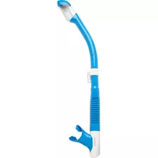 Snorkel Buceo Cressi Tao Dry Colorama Pesca Apnea Azul