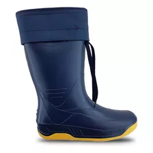 Bota Nautica Rain Day Con Cuello Calfor 960