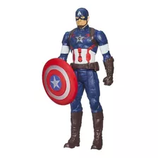  Boneco Vingadores Capitão América 30 Cm Articulado.