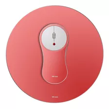 Kit Mouse Inalambrico Y Pad Wesdar Aluminio Mp1 Rojo Backup