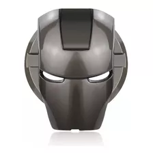 Cobertor Iron Man Boton Auto Adhesivo Decorativo Negro Black
