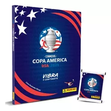 Livro Ilustrado Capa Dura Copa América Usa 2024+20 Envelopes