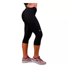 Calza Capri Under Armour Running Mujer Armour Hi Negro Cli