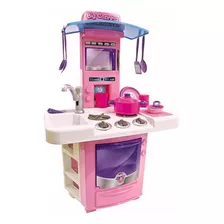Big Cozinha Infantil Completa Kit Brinquedo Fogão Criança