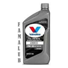 9 Un Óleo Motor Valvoline 5w30 100% Sintético Advanced Gm Vw Fiat Honda Ford Chrysler 