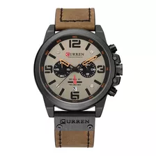 Reloj Para Hombre Curren Krec160123 Marrón