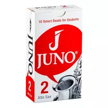 Palheta 2 Juno Para Sax Alto Caixa Com 10