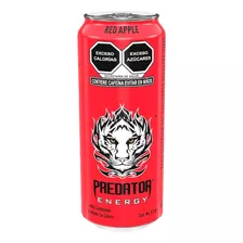 Bebida Energizante Predator Energy Red Apple 473 Ml