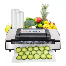 Selladora Al Vacío Nesco Deluxe Food Vs-12, 130 Vatios, Kit 