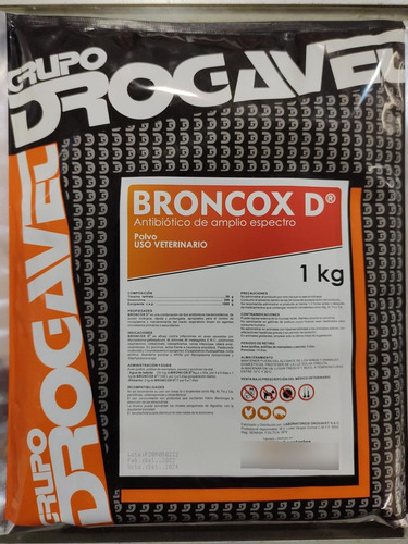 Broncox D Antibiótico X 1 Kg