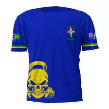 Camisa Do Brasil Masculina B-rx Medical Fit