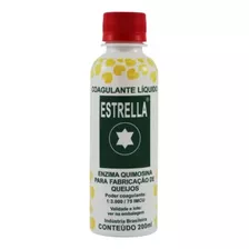 Coagulante Líquido Estrela 200ml Coalho Produção Queijo