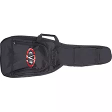 Gig Bag Evh Para Guitarra Striped - Black & Red Interior