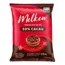 Chocolate Em Pó 50% Cacau Melken 1,010 Kg