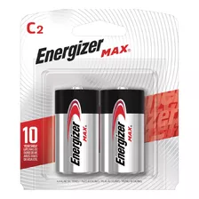 Pack 10 Baterías Pilas C Mediana Energizer