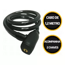 Corrente Cadeado Segurança Bike Estepe 1,2m X 6mm